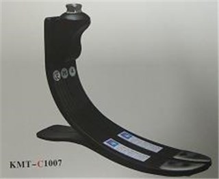 Carbon fiber storage foot